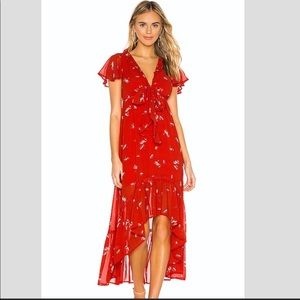 Revolve Pradera High Low Midi Dress